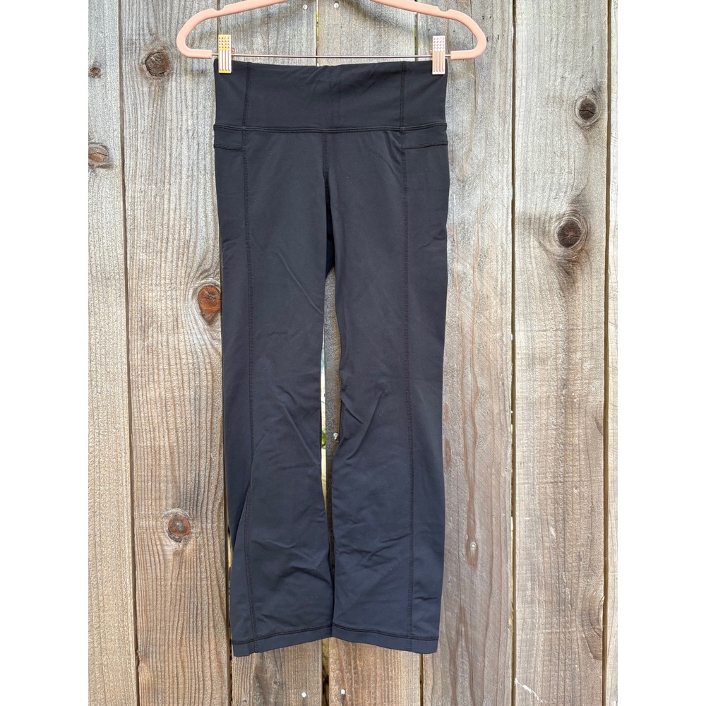 Athleta Yoga Leggings High Rise Black Workout Athletic XS